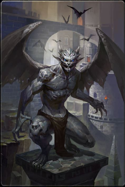 Gargoyle - A Demon Warrior of the Night