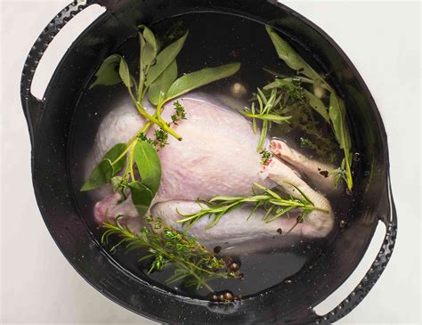 Basic Turkey Brine Recipe With Herbs