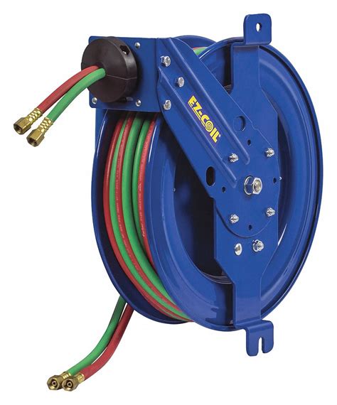 COXREELS Welding Hose Reel, 1/4" ID, 50ft, W/Hose - 33N114|EZ-SG17W-150 ...