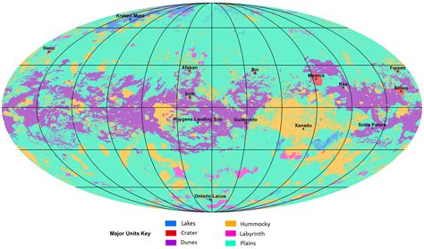 Geologic Map of Titan