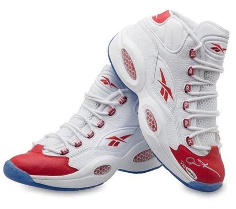 Allen Iverson Signed LE Reebox Question Mid Shoes (UDA COA) | Pristine Auction