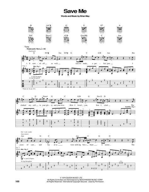 Save Me | Sheet Music Direct