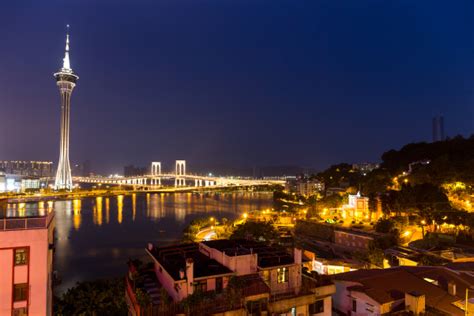 macao skyline bei nacht - Lizenzfreies Bild #19804333 | Bildagentur ...