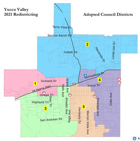 Voting District Map | Yucca Valley, CA