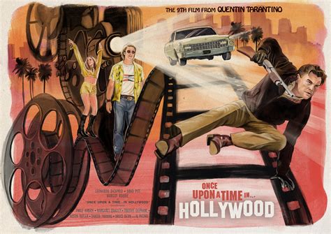 Once Upon A Time In Hollywood - Alternate Movie Poster on Behance