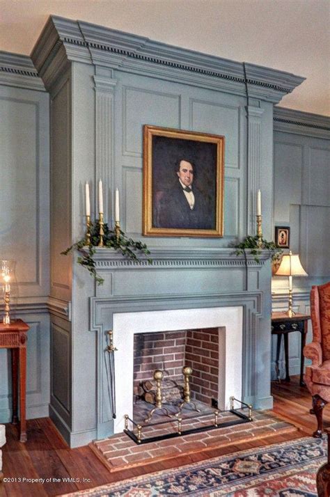 Colonial Fireplace Mantels - Little Home