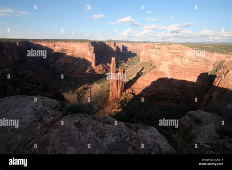 Spider Rock, Canyon De Chelly Stock Photo - Alamy