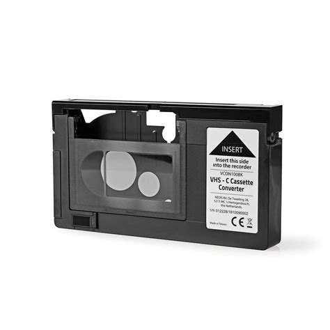 Buy Nedis VHS Converter | Conversion: VHS-C to VHS | Plug and play | Black Online at desertcartINDIA