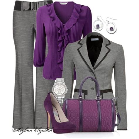 Purple and Gray | Womens fashion, Fashion, Clothes