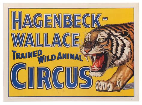 Lot Detail - Hagenbeck-Wallace Circus / [Roaring Tiger]. Chicago: Centra...