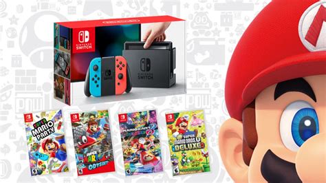 Get a Nintendo Switch, a game, and a really cool Mario pin for $329.99 | GamesRadar+