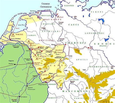 Germanic Tribes map | Germanic tribes, Roman empire map, Ancient maps