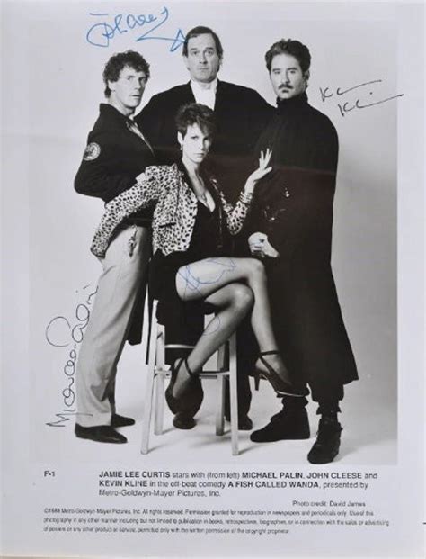 A FISH CALLED WANDA Cast Signed Photo X4 Jamie Lee Curtis - Etsy