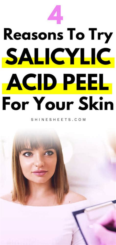 4 Lovely Reasons To Try Salicylic Acid Peel For Your Skin