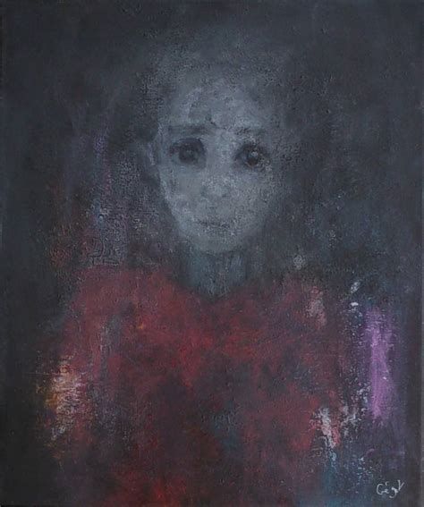 Sad dark boy Painting by corinne gegot | Saatchi Art