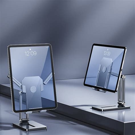 Adjustable Foldable Phone Tablet Desk Stand, for Phone, Tablet, Kindle ...