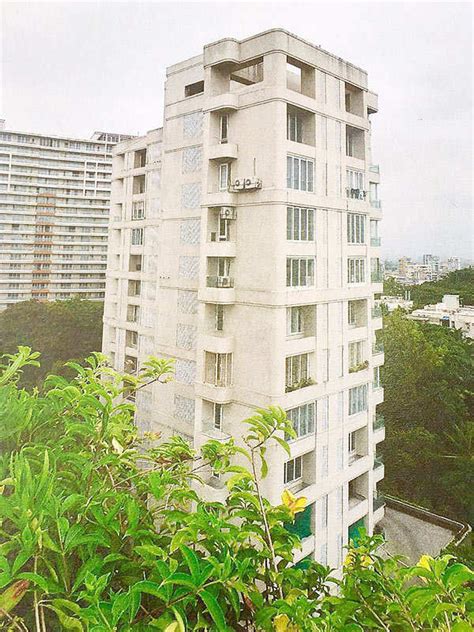 Ratan Tata's new white bungalow at Colaba. For his new 13,350-sq-ft ...