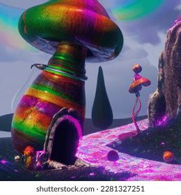 3d Image Micropsia Alice Wonderland Art AI-generated image 2281327251 | Shutterstock