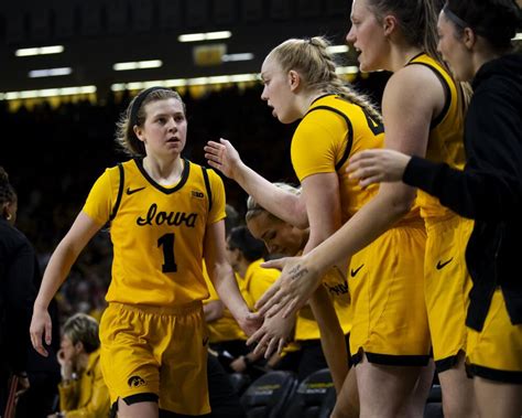 Molly Davis’ contribution level has risen in her final season at Iowa ...