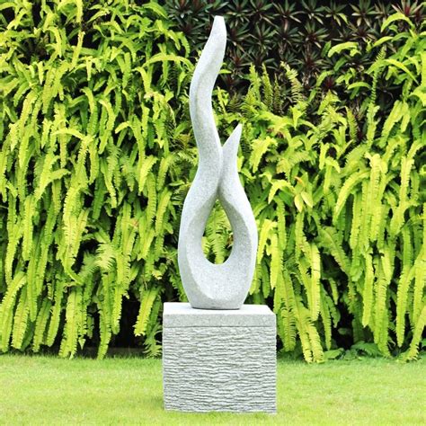 Energise Contemporary Stone Garden Sculpture