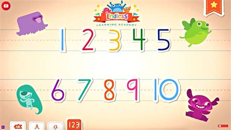 Endless Learning Academy | Number 1 - 10 | Practice Handwriting ...