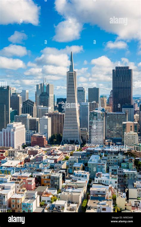 San Francisco Skyline Stock Photo - Alamy