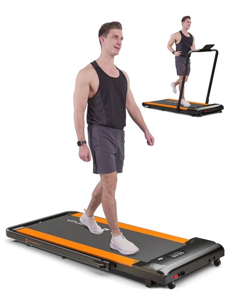 SupeRun Folding 2-in-1 Under Desk Treadmill Walking Pad With Remote ...