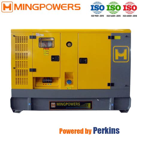 Original Perkins 80kw 100kVA Prime Power High Speed Electric Diesel ...