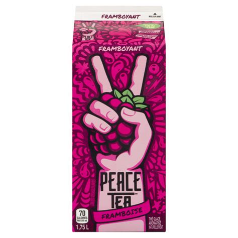 Peace Tea Iced Tea Razzleberry 1.75 L (can) - Voilà Online Groceries ...