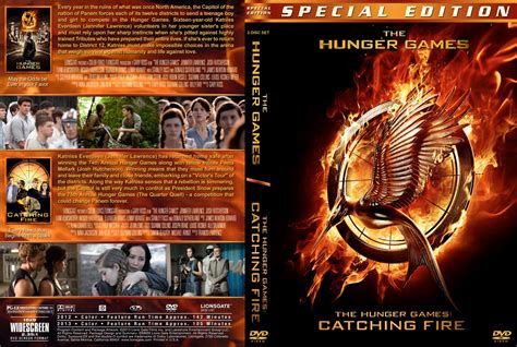 Hunger Games Double Feature - Movie DVD Custom Covers - Hunger Games ...