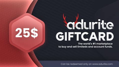 Adurite.com $25 Gift Card | Buy cheap on Kinguin.net