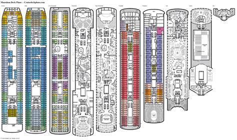 Holland America New Statendam Deck Plan