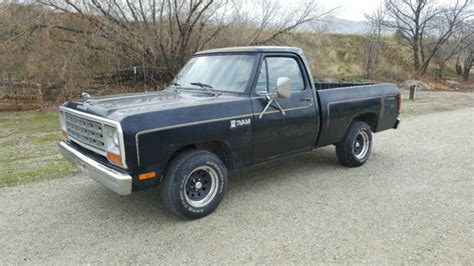 1982 Dodge Ram D150 Shortbed 2wd..225 Super Slant 6..4spd OD..Mopar Plymouth for sale: photos ...