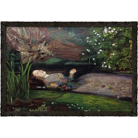 Overstock Art Ophelia by Sir John Everett Millais - Painting on Canvas ...