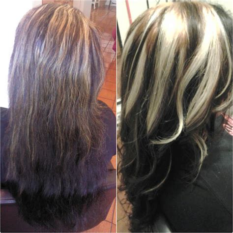 Healthy Hair Is Beautiful Hair..: Before and After. (black hair color w ...