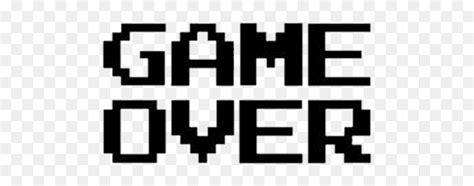 Game Over Png - Transparent Text Game Over, Png Download - vhv