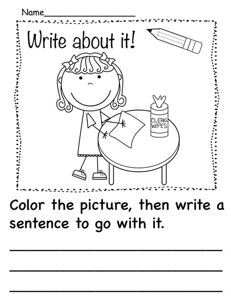 Kindergarten Writing Prompts With Pictures - Kindergarten