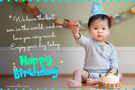 Happy Birthday 1 Year Old Boy Quotes - ShortQuotes.cc