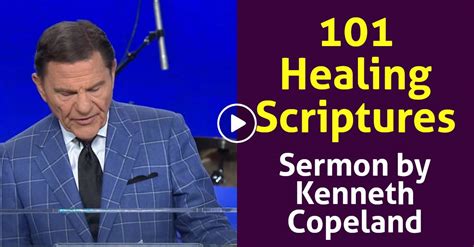 Watch Kenneth Copeland Sermon: 101 Healing Scriptures