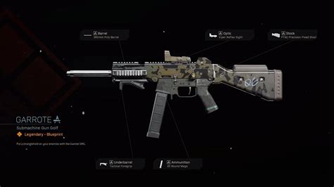 Garrote | COD Warzone and Modern Warfare Weapon Blueprint