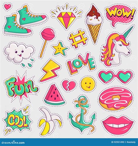 Cute Stickers Stock Illustrations – 62,935 Cute Stickers Stock ...