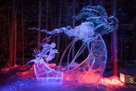 Stunning Sculptures Made With Delicately From A Block Of Ice (Photo Gallery)