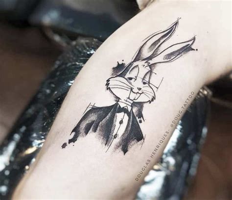 Bugs Bunny tattoo by Douglas Henriques | Post 24436