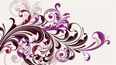 Hình nền : 1920x1080 px, lý lịch, Hoa, Đồ họa, màu tím, Swirls, Vectơ ...