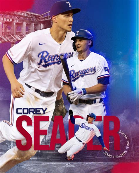 Corey Seager Jersey Swap Poster on Behance