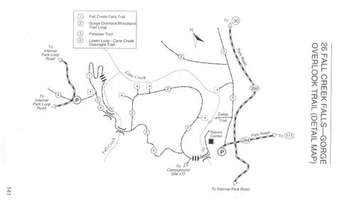 Fall Creek Falls Trail Map - Maping Resources