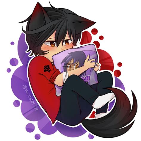 I love drawing Aaron’s eyes💖 | I was too lazy to draw the aphmau pillow😅. #digitalart #digital # ...