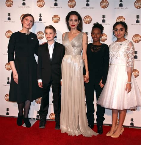 Angelina Jolie and Kids at 2018 Annie Awards Photos | POPSUGAR Celebrity Photo 4