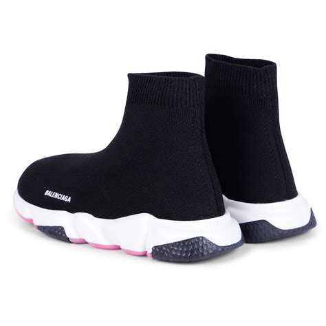 Balenciaga Black Knit Sock Sneakers | BAMBINIFASHION.COM