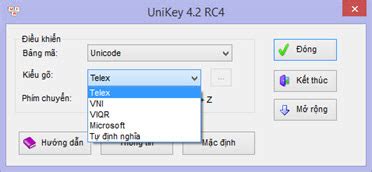 Unikey - Bộ gõ tiếng Việt mới nhất miễn phí: Unikey Au tải Unikey trong ...